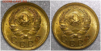 1 копейка 1936 яркий UNC 18.10.2021 в 22:00м - рзщш