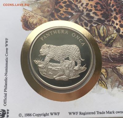 КПД Крона Шайба Памятная медаль Жетон Ягуар WWF - IMG_0950.JPG