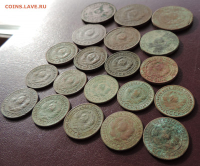 20 монет 1924 г - 5, 3, 2 и копейка до 22:00 16.10.2021 - DSCN0053