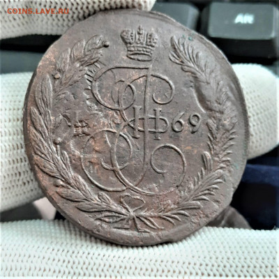 5 копеек 1769 - Брак - 16-10-21 - 23-10 мск - 20211012_140738