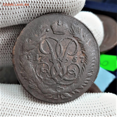 2 копейки 1757 перечекан - 16-10-21 - 23-10 мск - 20211012_141926