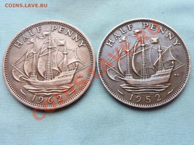 2 пенни 1952г.,и 1962г.ПАРУСНИК   до 4.11.11 в 22 - MEMO0020.JPG