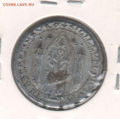 Нотгельд. Ашаффенбург 5 пфеннигов 1917. до 18.10.2021г. - 1