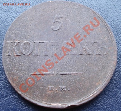 5 копеек 1835 ЕМ ФХ до 3.11.11(21-00) - 5 коп 1835 рев.JPG