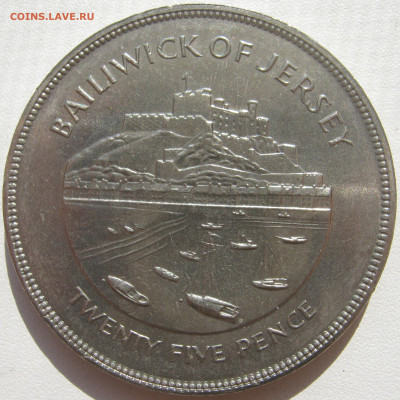 Джерси 25 пенсов 1977 серебряный юбилей, яхты до 15.10. 22:0 - IMG_0129.JPG