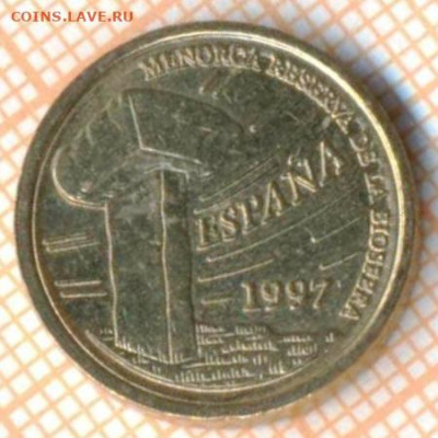 Испания 5 песет 1997 г., до 20.10.2021 г. 22.00 по Москве - Испания 5 песет 1997 3277