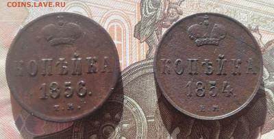 Копейка 1856 ЕМ, 1854 ЕМ До 17.10.21г 22:00 мск - IMG_20211011_120308