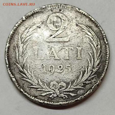 2 лата Латвии, 1925г., уставшие, до 16.10.2021г. - IMG_20211014_210241_thumb