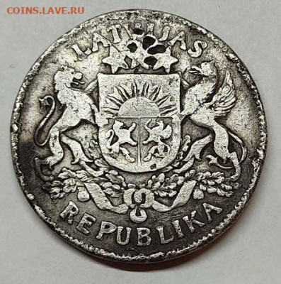 2 лата Латвии, 1925г., уставшие, до 16.10.2021г. - IMG_20211014_210230_thumb