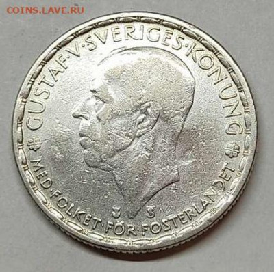 1 крона Швеции, 1946г., до 16.10.2021г. - IMG_20211014_210327_thumb