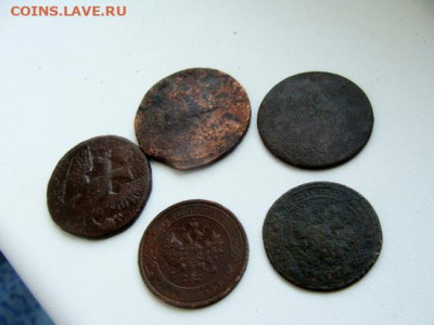 1к 1913,1901;2к 1869;деньга 1748,1760 - DSC05571.JPG