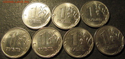 1 рубль 2020 раскол аверс и реверс+скол 7 штук до21 10 21 22 - IMG_3141