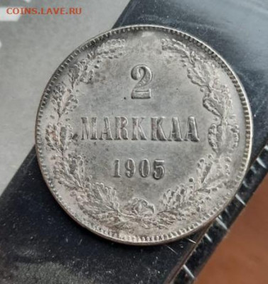 2 марка 1905 Русская Финляндия подлинность, оценка - 1