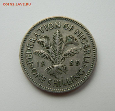 Британская Нигерия 1 шиллинг 1959 г. до 21.10.21 - DSCN1082.JPG