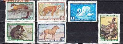 СССР 1959 фауна 6м** до 22 10 - 431