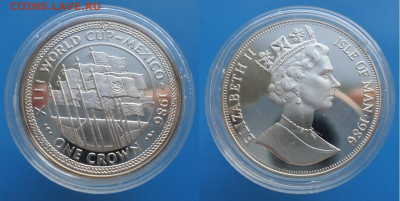 Мэн 1 крона 1986г футбол 2 до 20.10. 22-00 мск - 2