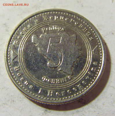 5 фенигов 2011 Босния и Герцеговина №2 23.10.2021 22:00 МСК - CIMG9901.JPG
