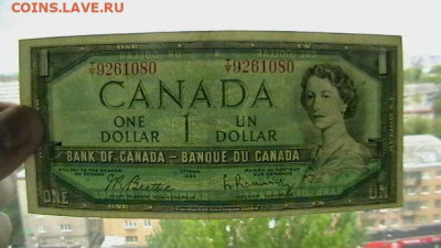 Канада 1 доллар 1954 года г. до 22,10,21 по МСК 22-00 - IMGA0108.JPG