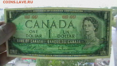 Канада 1 Доллар 1967 г. 100 лет конфедерации до 22,10,21 - IMGA0416.JPG