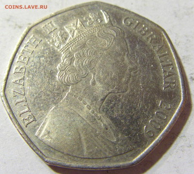 50 пенсов 2009 Гибралтар №1 23.10.2021 22:00 МСК - CIMG0025.JPG