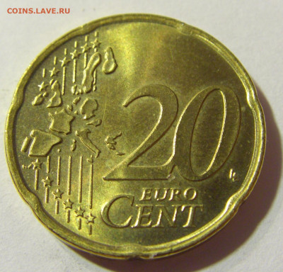 20 евроцентов 2002 Италия №1 24.10.2021 22:00 МСК - CIMG9317.JPG