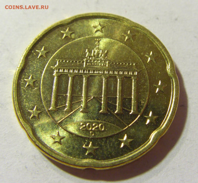 20 евроцентов 2020 D Германия №1 24.10.2021 22:00 МСК - CIMG9339.JPG