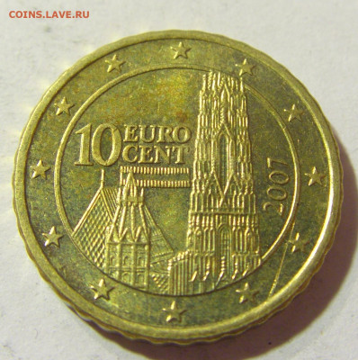 10 евроцентов 2007 Австрия №1 24.10.2021 22:00 МСК - CIMG9463.JPG