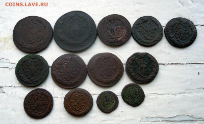 2. 1 копейки полушки Ек2 13шт. - DSCN8653.JPG