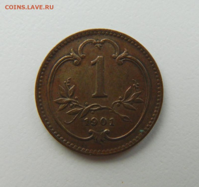 Австрия 1 геллер 1901 г. до 21.10.21 - DSCN1223.JPG