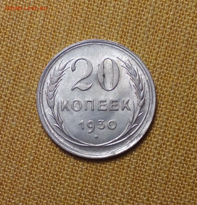 20 копеек 1930 до 22.10 - Снимок