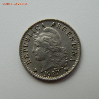 Аргентина 5 сентаво 1937 г. до 25.10.21 - DSCN1092.JPG