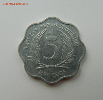 Восточные Карибы 5 центов 1981 г. до 25.10.21 - DSCN1161.JPG