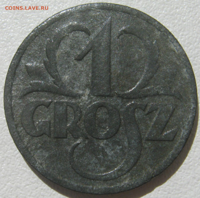 Польша, германская оккупация 1 грош 1939 цинк до 22.10. 22:0 - IMG_9565.JPG