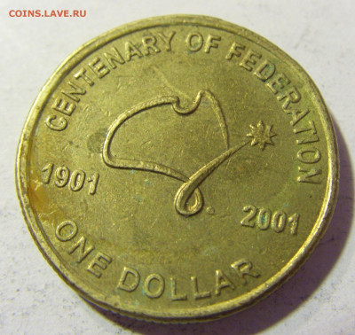 1 доллар 2001 100 лет Австралия №1 24.10.2021 22:00 МСК - CIMG0851.JPG