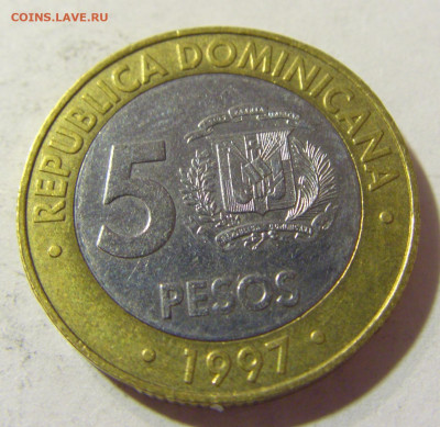 5 песо 1997 Доминикана №1 24.10.21 22:00 М - CIMG1071.JPG