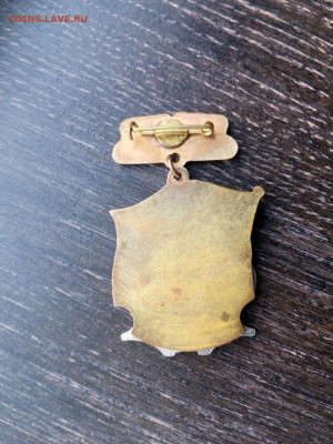 Ветеран КСФ Тяж. мет. Накладной. Эмаль. ВМФ СССР до 26.10 - вет сф (3)