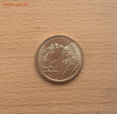 США 1$ доллар 2012 двор P Сакагавея Торговые пути 17 века - IMG_1415.JPG