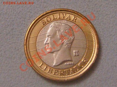 -v- Венесуэла 1 боливар 2007 бимет. до 3.11(21.00) - DSC05363.JPG