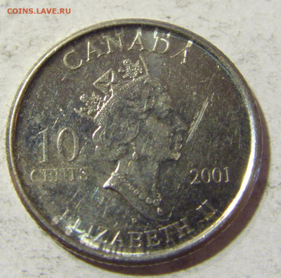 10 центов 2001 добровольцы Канада №1 26.10.2021 22:00 МСК - CIMG1537.JPG