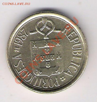 ПОРТУГАЛИЯ 10 эскудо 1987, до 05.11.2011 22-00мск. - сканирование0369