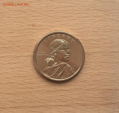 США 1$ доллар 2012 двор D Сакагавея Торговые пути 17 века - IMG_1496.JPG