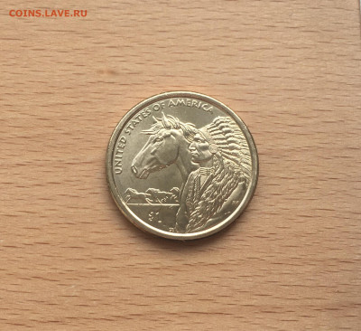 США 1$ доллар 2012 двор D Сакагавея Торговые пути 17 века - IMG_1494.JPG