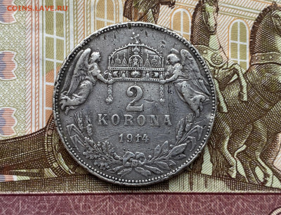 2 кроны 1914 г. Австро-Венгрия до 27.10.2021 - IMG_7653