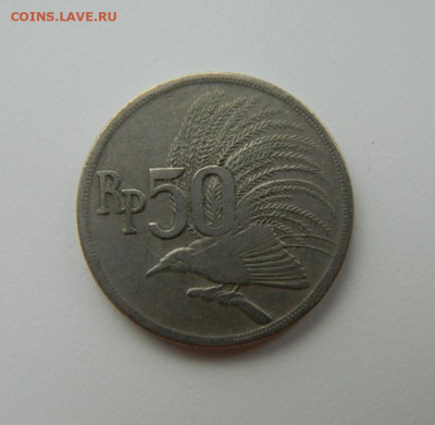 Индонезия 50 рупий 1971 г. (Фауна) до 25.10.21 - DSCN1178.JPG