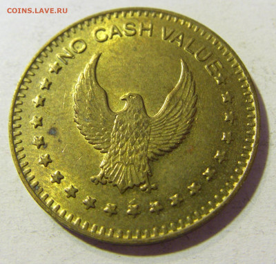 Жетон No cash value птица №1 26.10.2021 22:00 М - CIMG1853.JPG