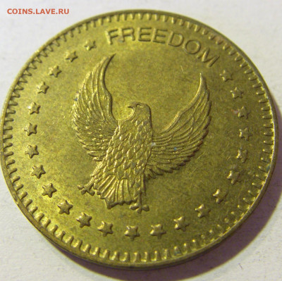 Жетон No cash value птица №2 26.10.2021 22:00 М - CIMG1857.JPG