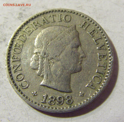 5 раппен 1898 Швейцария №1 26.10.21 22:00 М - CIMG1659.JPG