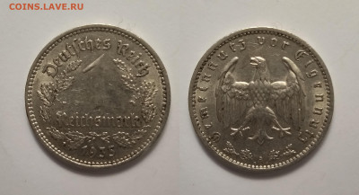 Германия 1 марка 1935 года - 26.10 22:00 мск - IMG_20211021_080521