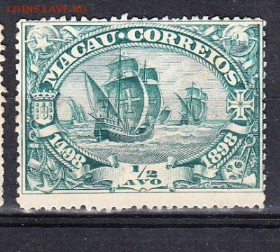 Колонии 1898 Макао 1м до 28 10 - 3