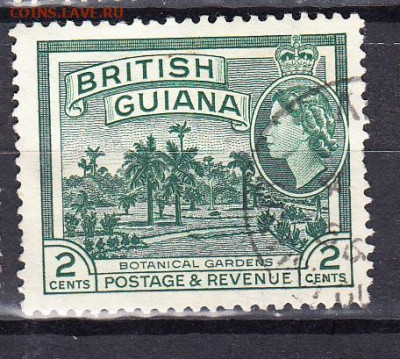 Колонии 1954 Британская Гвиана 1м 2ц до 28 10 - 48а